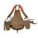 NICA Shooting Upland Strap Vest, Tan/Blaze, One Size, UWF102