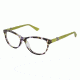 Nicole Miller Arden Single Vision Prescription Eyeglasses - Frame PURPLE TORTOISE, Size 52/15mm NMARDEN01