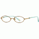Nicole Miller Babushka SENM BABU00 Eyeglass Frames - Mink Bleu SENM BABU004835 BN