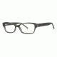 Nicole Miller Bleeker Prescription Eyeglasses - Frame Olive Horn, Size 54/15mm NMBLEEKER03