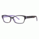 Nicole Miller Bleeker Single Vision Prescription Eyeglasses - Frame Tortoise, Size 54/15mm NMBLEEKER02