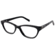 Nicole Miller Bryant Eyeglass Frames - Frame BLACK/SNAKE, Size 52/16mm NMBRYANT01