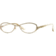 Nicole Miller Collection NL Condesa SENL COND00 Bifocal Prescription Eyeglasses - Brushed Gold SENL COND005335 GO