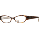Nicole Miller Collection NL Eclair SENL ECLA00 Single Vision Prescription Eyewear - Ambre SENL ECLA005130 TO