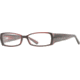 Nicole Miller Collection NL Kashmir SENL KASH00 Bifocal Prescription Eyeglasses - Raspberry SENL KASH005240 BUR