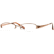 Nicole Miller Collection NL Lustre SENL LUST00 Bifocal Prescription Eyeglasses - Truffle SENL LUST005345 BN