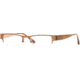 Nicole Miller Collection NL Luxe SENL LUXE00 Progressive Prescription Eyeglasses - Truffle SENL LUXE005140 BN