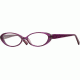 Nicole Miller Collection NL Motif SENL MOTI00 Bifocal Prescription Eyeglasses - Aubergine SENL MOTI005030 PU