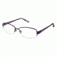 Nicole Miller Emerson Eyeglass Frames - Frame PURPLE/TORTOISE, Size 58/17mm NMEMERSON03