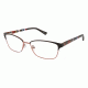 Nicole Miller Evergreen Bifocal Prescription Eyeglasses - Frame Matte Black, Size 53/16mm NMEVERGREEN01