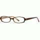Nicole Miller Flamenco SENM FLAM00 Eyeglass Frames - Black Rose SENM FLAM005240 BK