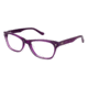Nicole Miller Front Progressive Prescription Eyeglasses - Frame PURPLE, Size 52/17mm NMFRONT02