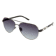 Nicole Miller Strand Bifocal Prescription Sunglasses NMSTRAND03 - Frame Color Black Gunmetal