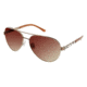 Nicole Miller Strand Bifocal Prescription Sunglasses NMSTRAND02 - Frame Color Gold Brown