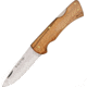 Nieto Navaja Alpina Lockback Fold Knife, SS Drop Point PE, Hardwood Olive handle NIE44