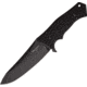 Nieto Pro Tech Spindrift Fixed Blade Knife,Plain Edge Blade,Black G-10 Handle PTKSD3