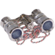 LaScala Optics CARMEN Opera Glasses - Platinum Body, Silver Rings