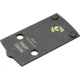 Night Fision 507k/407k to Springfield Hellcat Optic Mounting Plate, Black, SPR-OP-507k-Hellcat