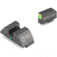 Night Fision GLK001015YGZ Night Sight Set Accur8 Front/Square Rear Glock 17/17L