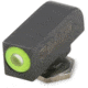 Night Fision Glow Dome Front Night Sight Only for Glock 17/17L/19/22/23/24/25/26/27/28/31/32/33/34/35/37/38/39/20/21/29/30/36/40/41/42/43/43X/48, Yellow Front Glow Dome w/Green Tritium, GLK-000-001-GD-PYGXX