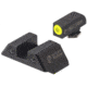 Night Fision Standard Height Night Sight Set, Glock 48, Yellow Front Ring, GLK-005-003-YGZG