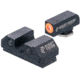 Night Fision Standard Height Night Sight Set, Taurus G3c/GX4, Orange Front Ring, U Notch Rear, TAU-252-007-OGZG