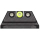 Night Fision Standard Height Night Sight Set, Walther PPQ/PPQ M2, Yellow Front Ring, U Notch Rear, WAL-276-007-YGZG
