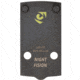Night Fision Optic Plate + Blacked Out Sights Combo 507K to Springfield Hellcat, Black, SPR-OPBS-507K-HC-ZXZX
