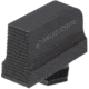 Night Fision Optic Plate + Blacked Out Sights Combo EPS to Glock Full Size MOS, Black, GLK-OPBS-EPS-MOS-ZXZX