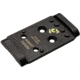 Night Fision Optic Plate + Blacked Out Sights Combo EPS to Glock Full Size MOS, Black, GLK-OPBS-EPS-MOS-ZXZX