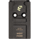 Night Fision Optic Plate + Tritium Ylw Front Sight Combo ACRO to Glock Full Size MOS, Black, GLK-OPBS-ACRO-MOS-YGZX