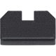 Night Fision Optic Plate + Tritium Ylw Front Sight Combo ACRO to Glock Full Size MOS, Black, GLK-OPBS-ACRO-MOS-YGZX