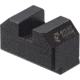 Night Fision Optic Plate + Tritium Ylw Front Sight Combo EPS to Glock Full Size MOS, Black, GLK-OPBS-EPS-MOS-YGZX