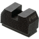 Night Fision Optic Plate + Tritium Ylw Front Sight Combo RMR/507c to Sig P320, Black, SIG-OPBS-RMR-P320-YGZX