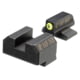 Night Fision Optics Ready Stealth Night Sight Set for Canik Mete SF and TP9 Pistols w/ Yellow Front, Blank Rear, Black, One Size, CNK-029-187-250-YGZX