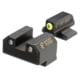 Night Fision Optics Ready Stealth Night Sight Set for Canik Mete SF and TP9 Pistols w/ Yellow Front Ring, Black, One Size, CNK-029-187-250-YGZG