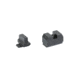 Night Fision Optics Ready Stealth Series Front and Rear Pistol Sight, SIG Sauer, P-Series Dovetail, Black Front, Black Rear, Black, SIG-180-315-302-ZXZX