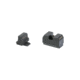 Night Fision Optics Ready Stealth Series Sights, Black Front and Rear Sight, Fits Sig P320 with P-Series Dovetail, .315"-.302" Blade Height, Square Notch Rear Sight, Nitride Finish, Black, SIG-180-315-302-ZXZX