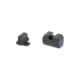 Night Fision Optics Ready Stealth Series Front and Rear Pistol Sight, SIG Sauer, P-Series Dovetail, Black Front, Black Rear, Black, SIG-180-315-302-ZXZX
