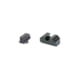 Night Fision Optics Ready Stealth Series Square-Notch Tritium Night Sights, Glock 43X MOS, 220-227in Blade Height, Blank Front Sight, Blank Rear Sight, Black, GLK-003-220-227-ZXZX