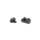 Night Fision Optics Ready Stealth Series Front and Rear Pistol Sight, Springfield Armory Hellcat OSP/RDP, Black Front, Black Rear, Black, SPR-229-248-268-ZXZX