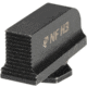 Night Fision Optics Ready Stealth Square-Notch Pistol Night Sight w/ COA Optic