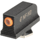 Night Fision Optics Ready Stealth Square-Notch Tritium Pistol Night Sight w/ COA Optic