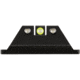 Night Fision Optics Ready Stealth Square-Notch Tritium Pistol Night Sight w/ COA Optic