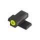Night Fision Perfect Dot Front Night Sight Only, Yellow Front w/Green Tritium, Fits Sig Sauer 9mm & .357 Caliber P-Series Pistols, SIG-178-001-YGXX