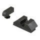 Night Fision Perfect Dot Night Sight Set w/Orange Front, U White Rear, w/Green Tritium, Glock 17/17L/19/22-28/31-35/37-39, GLK-001-007-OGWG