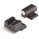 Night Fision Perfect Dot Suppressor Height Night Sight Set, Square Rear, Sig Sauer