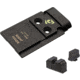 Night Fision Plate + Blacked Out Sights Combo 509T to Glock Full Size MOS, Black, GLK-OPBS-509T-MOS-ZXZX