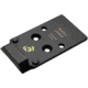 Night Fision RMR/507c to CZ-P10 Optic Mounting Plate, Black, CZU-OP-RMR-P10