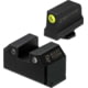 Night Fision Glock Tritium Stealth Yellow Front/Square Night Sight Set